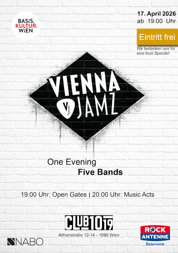 Outdoor summer festival: acoustic duo on a small stage, festive bunting, daylight.